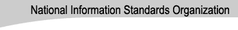 National Information Standards Organization