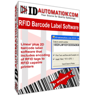 Bar code label design software
