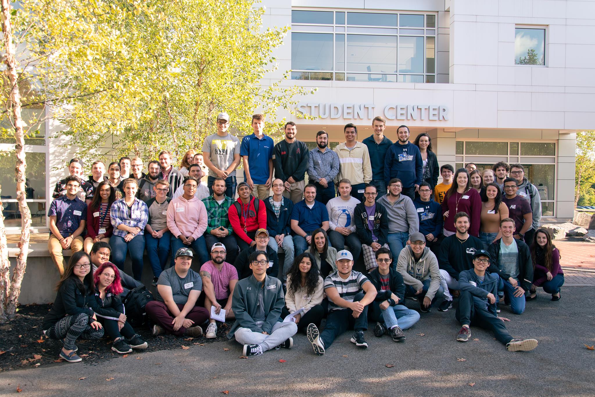 Group photo of all the organizations and Student Government.